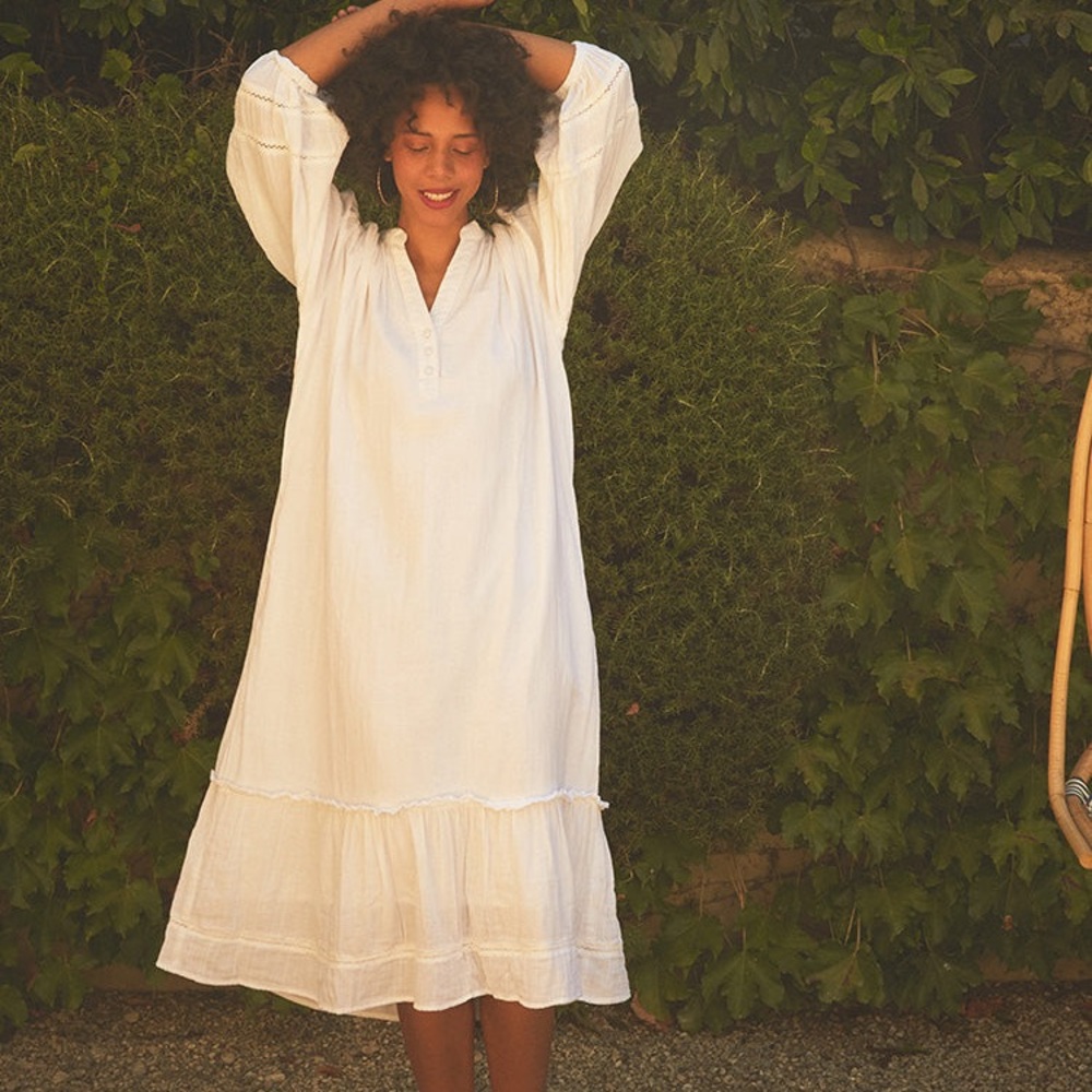 Anthropologie Odell’s maxi dress small